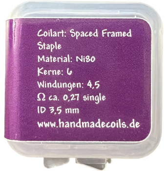 DL #17 Spaced Framed Staple